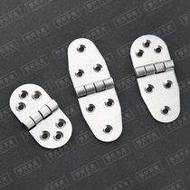 Semi-elliptical sharp corner hinge industrial equipment case cabinet door hinge bearing CL238-123 HL071 stainless steel