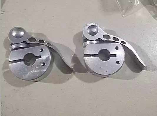 Quick Lock Fixing Ring Quick Disassemble Optical Shaft Fixing Ring Aluminum Opening Fixing Ring Clamping Ring Clamp Bearings Socket