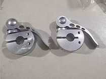 Quick locking fixed ring quick detached type optical axis fixing ring aluminium opening fixed ring clamping ring clamp shaft machine shaft sleeve