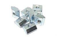 Industrial Aluminum Profile Accessories Etag 2020 Square Nut Block 2020 Square Nut Slider