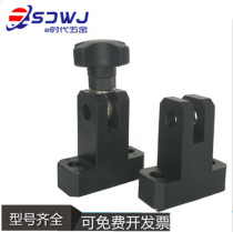 T-type bracket delivery guard rail accessories flyover bracket U-shaped bracket side T joint connector T-shape joint A clamp