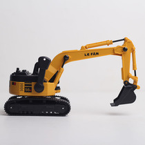 Hand-shaking hands-handed small excavator boy baby track excavator engineering vehicle children glide excavator toy car