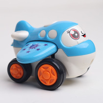 Lefan Cartoon Cute Cute Cute child Inertia Gliding Little Toy Boy Girl Baby Fall will run a small plane