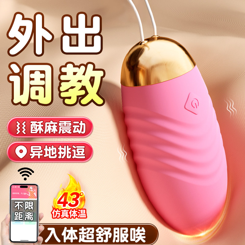 Wireless Remote Vibrator - Pink