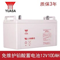 Yuasa battery NPL100-12 Yuasa 12V100AH maintenance-free colloidal EPS emergency power lighting battery