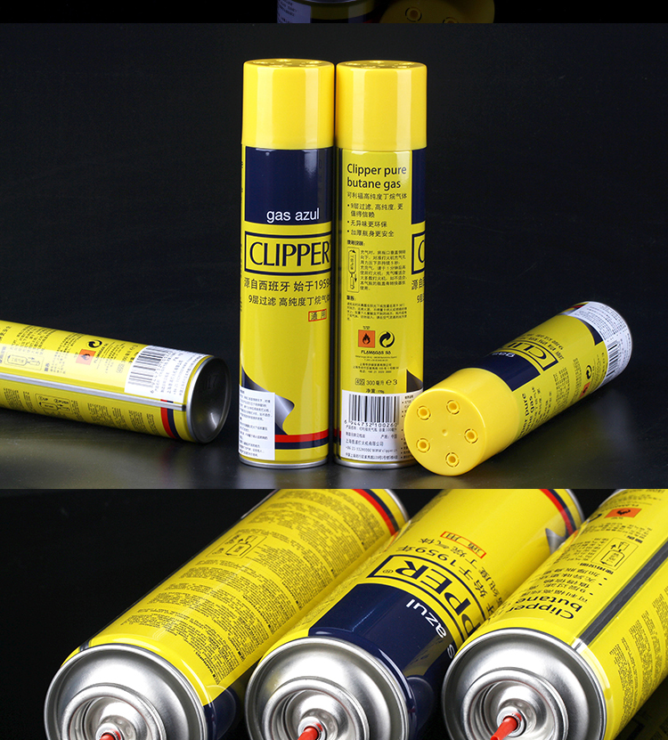 Bản gốc CLIPPER rifamp nhẹ hơn bơm hơi phổ quát độ tinh khiết cao máy chữa cháy khí đặc biệt 300ML - Bật lửa bat lua
