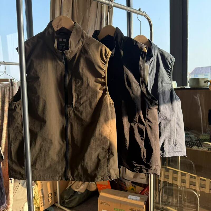 Spring and Summer New Functional Outdoor Windproof Vest, Unisex Sports and Leisure Vest, Urban Commuting Style Top Spring and Summer New Functional Outdoor Windproof Vest, Unisex Sports and Leisure Vest, Urban Commuting Style Top