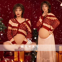 Shadow building new Christmas themed pregnant women Private room Art Photography Photography Write True Clothing