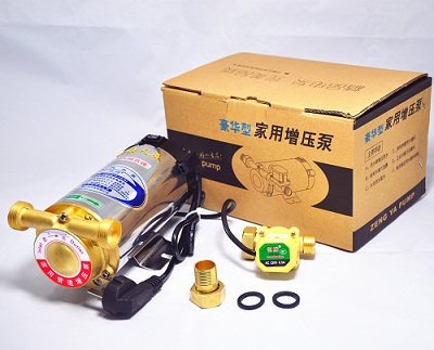 不锈钢自来水水泵太阳能热水器增压泵全自动家用静音管道泵压力泵