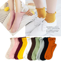 Pregnant womens spring and summer socks Korean loose mouth does not strangle feet pure cotton breathable sweat-absorbing deodorant socks loose confinement socks maternal
