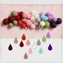 Eternal flower Rabbit bouquet Christmas Tree thick wool yarn winding wool ball pendant accessories thick wire 1 price