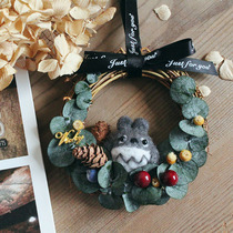 Eternal flower Dried flower wool felt Chinchilla berry vintage diy car hanging