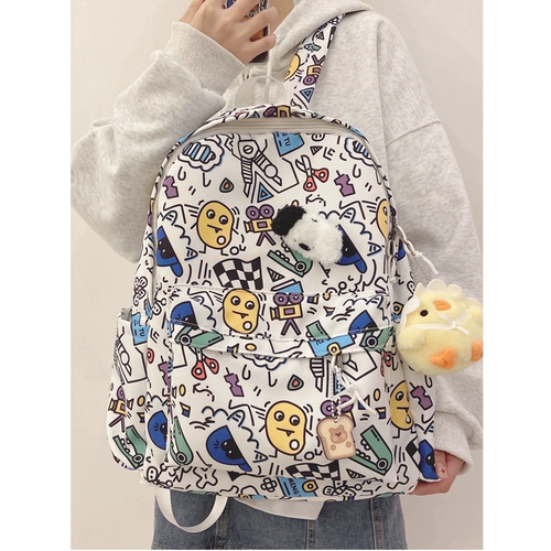 Милый ранец, японская брендовая сумка через плечо, вместительный и большой рюкзак, в японском стиле, подходит для подростков, подходит для студента