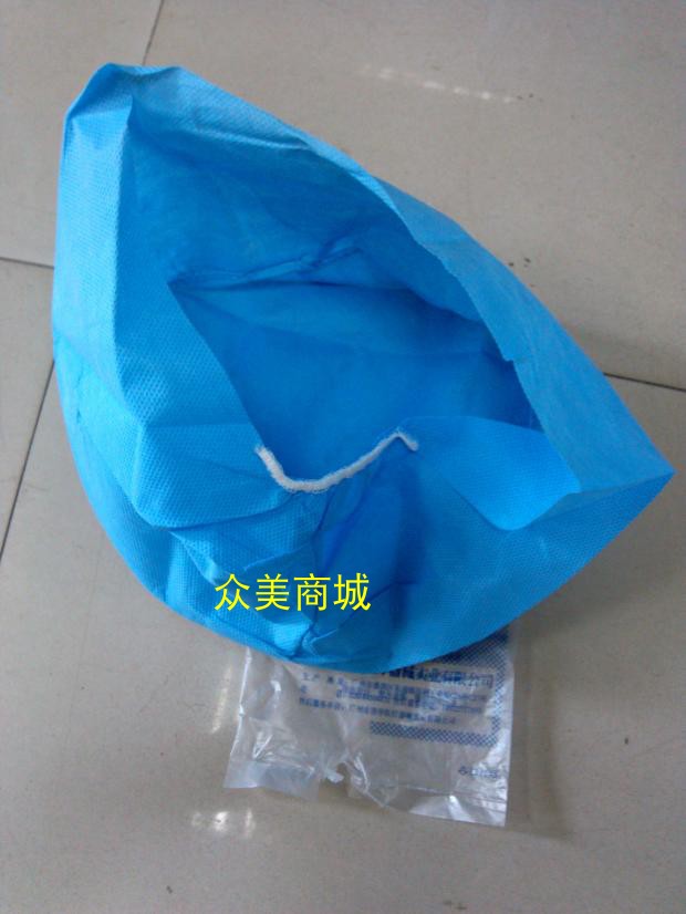 一次性帽子无纺布帽圆帽条形帽美容院纹绣工作帽防尘头套包邮