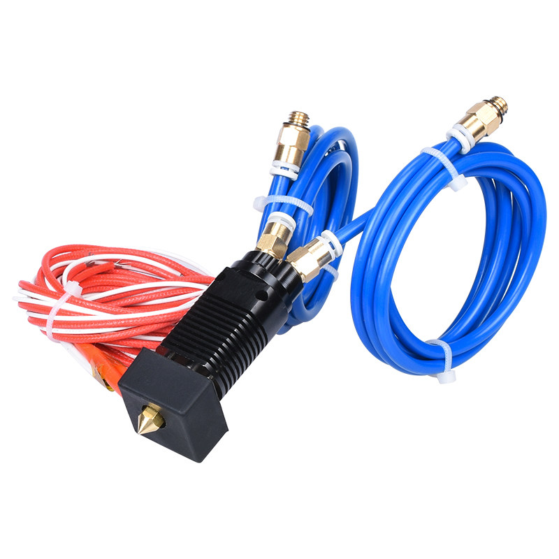 link cnc 3D打印机喷头1.75mm CR10S挤出头2进1出