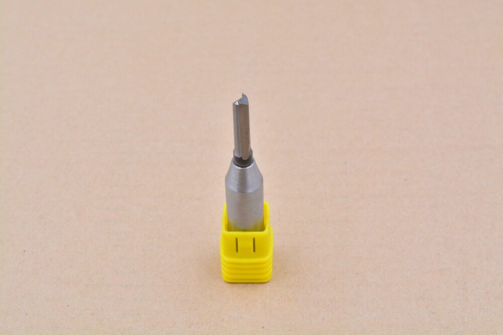 link cnc 整体合金TCT1/2木工双刃直槽修边机铣刀12.7mm