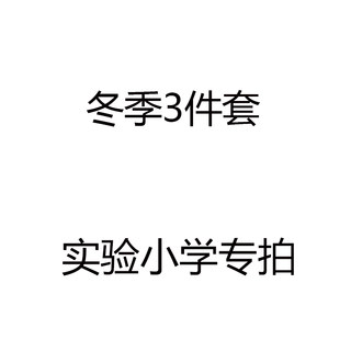 实验小学校服班服一二三四五六年级服秋冬两件套三件套开学服