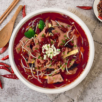 Simulation of Chinese food boiled meat slices custom fake boiled fish pickled cabbage fish model food street shop decoration shooting props