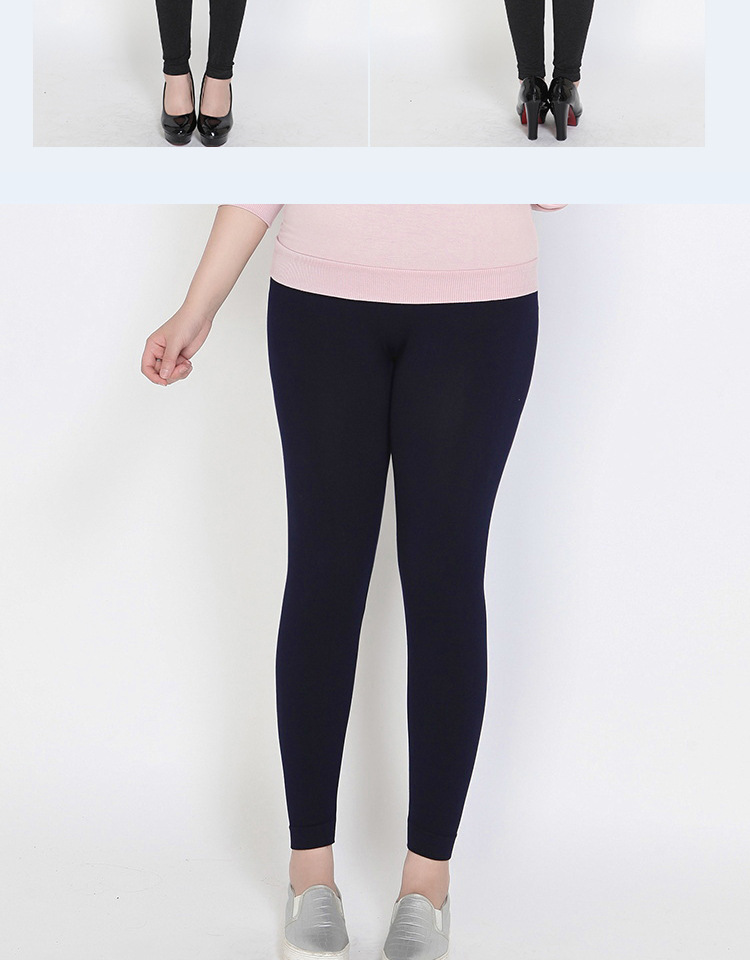 Mùa xuân và mùa thu quần legging mỏng bước trên quần chân phụ nữ mặc ngoài mùa thu và mùa đông co giãn mỏng mặc sang trọng cộng với phân bón XL 200 kg quần tây nữ đẹp