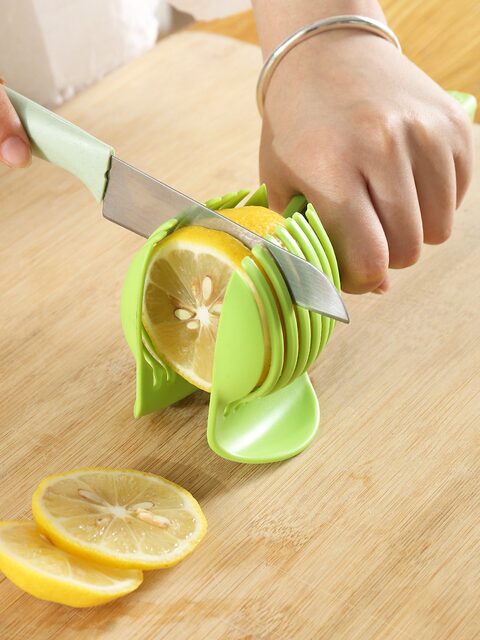 Lemon slicer multifunctional fruit divider with handle tomato tomato slice household lemon cutting tool