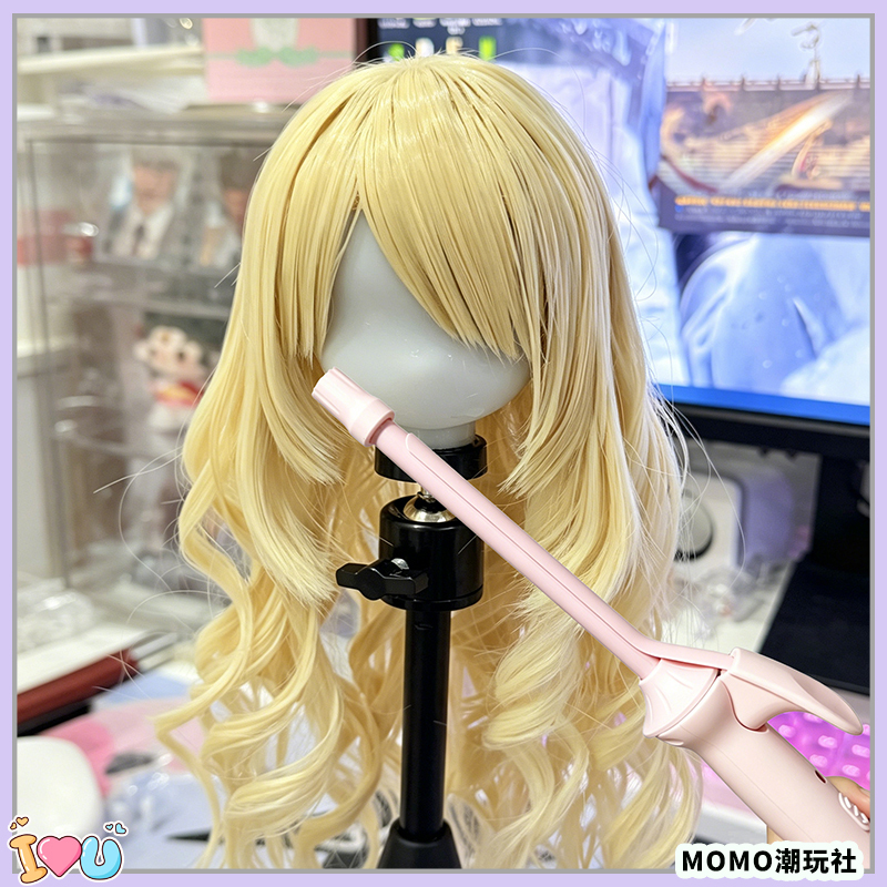 Bjd.Sd Doll Wig High-Temperature Fiber 9mm Curling Iron Mini Compact Human Hair Straightening Iron for Dolls Bjd.Sd Doll Wig High-Temperature Fiber 9mm Curling Iron Mini Compact Human Hair Straightening Iron for Dolls