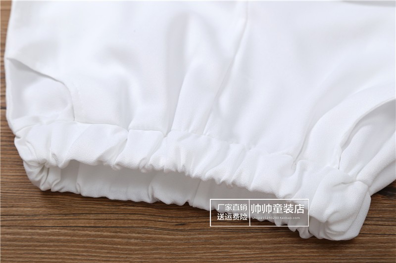 Mùa hè 2018 bé gái mới thiết lập cho bé Tây phương hai mảnh thời trang trẻ em thủy triều voan trẻ em thoáng khí quần áo trẻ em giá rẻ