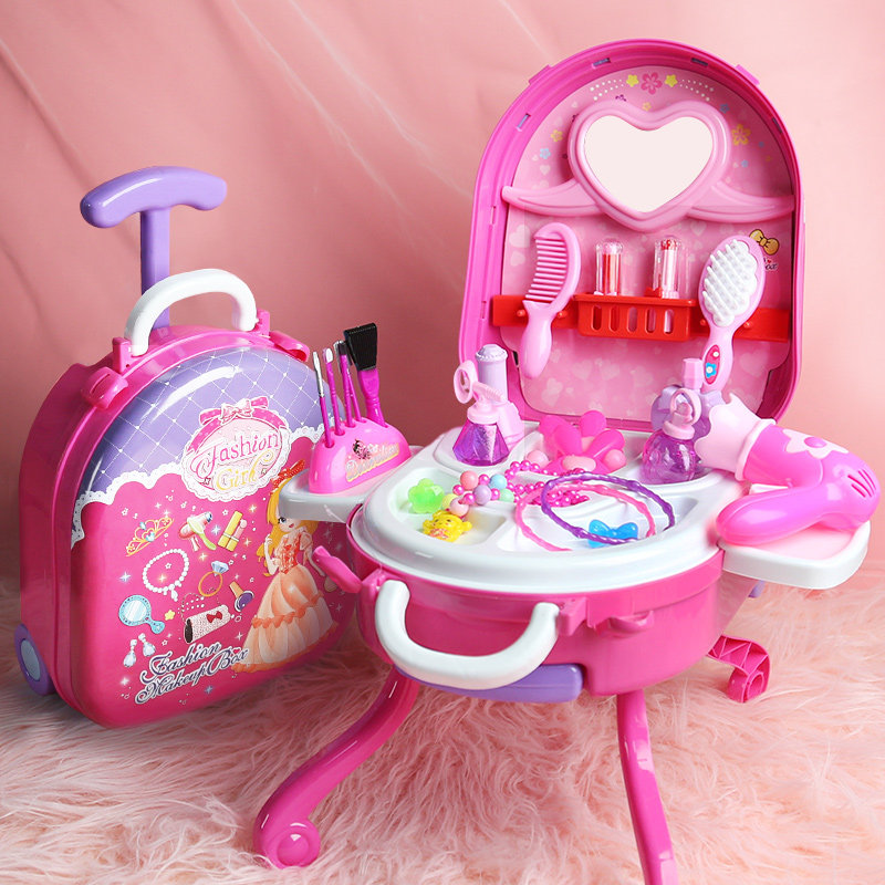 艾莎公主梳妆台套装适合几岁的孩子？