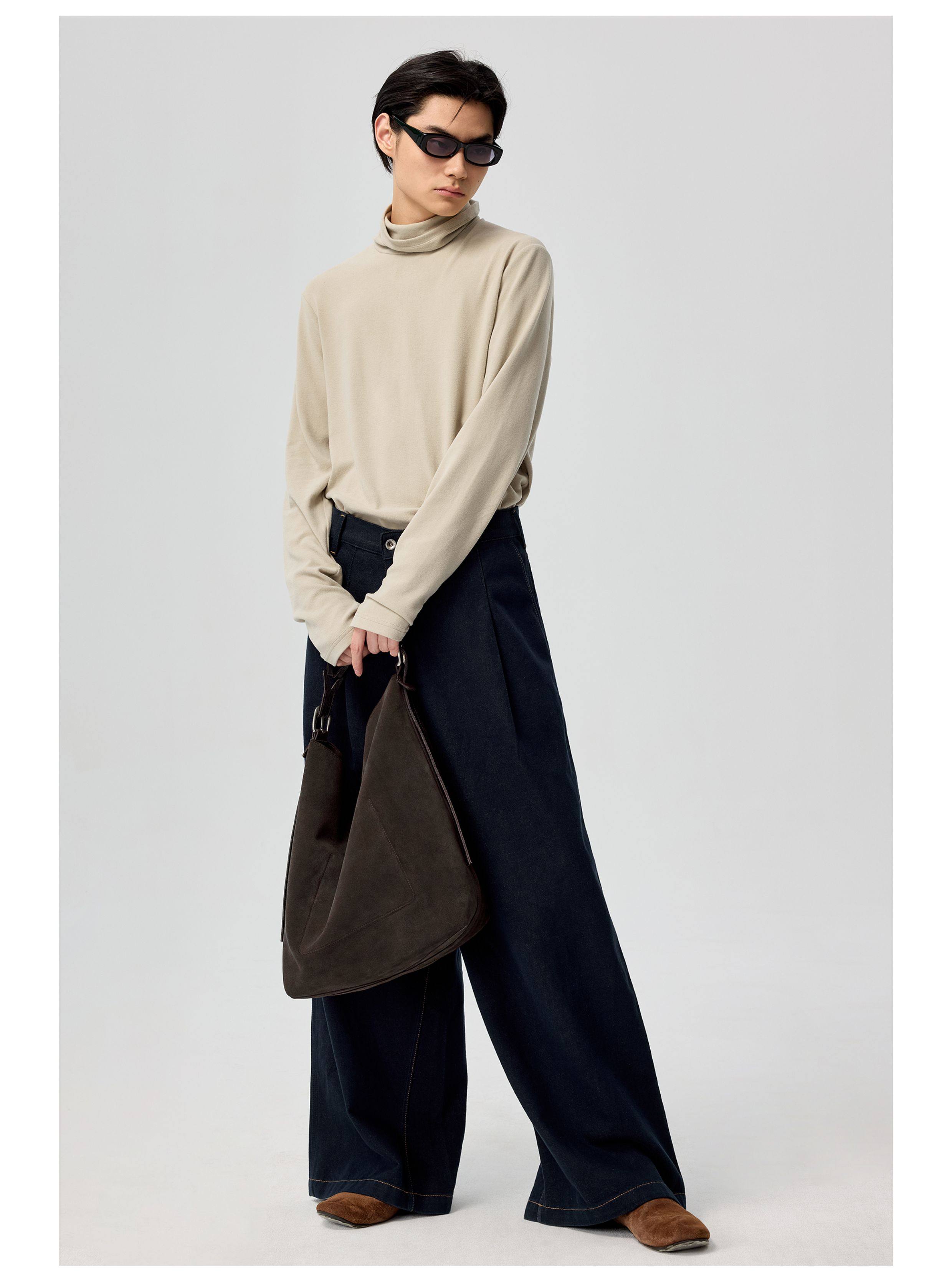 Simple Project] Belted Suede Tote - OLDLAUNDRY