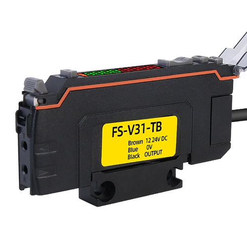 Двойное число, показывающее оптическое волокно-усилитель FS-V31-TB Оптоэлектроника Переключатель Патиновый, отраженные волокнистые датчики высокоскоростной 24 В