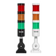 Multi-layer sound and light alarm LED signal tower light machine tool indication three-color warning light with sound foldable 24V