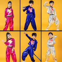 Childrens jazz dance costume street dance suit boy hip-hop performance dress tide dress girl hiphop catwalk costume