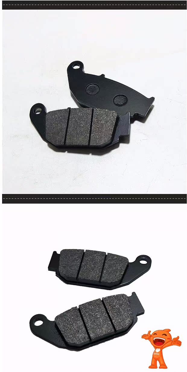 Phụ kiện xe máy Áp dụng cho Wuyang Honda Phantom WH150-2 Phanh đĩa sau Pad Phanh sau bố thắng trước xe airblade 125