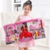 Búp bê Barbie [73/60 cm] hộp quà lớn công chúa cô gái chơi nhà đồ chơi không khí hộp quà tặng bộ - Đồ chơi gia đình