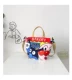 Mommy bag nhẹ nhỏ thời trang mới bé trai và gái túi messenger dễ thương trẻ em hoạt hình dễ thương vải canvas mẹ và bé xu hướng túi - Túi / túi Baby