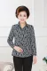 Áo sơ mi nữ trung niên cotton mới kích thước lớn mẹ tải áo cotton cotton sơ mi cũ mùa xuân và mùa thu