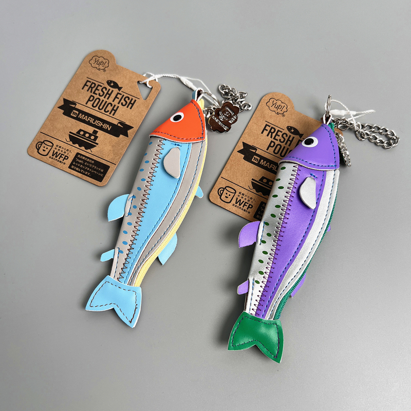 Out of Japan! the Details and Texture Are Very Good! Personalized Bionic Fish Bag Pendant Key Storage Pouch Keychain Out of Japan! the Details and Texture Are Very Good! Personalized Bionic Fish Bag Pendant Key Storage Pouch Keychain