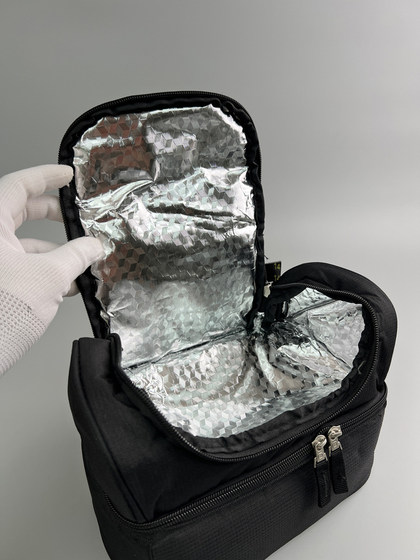 出口单！双层加高！户外便携野餐包饭盒袋保冷保温便当盒食品冰包