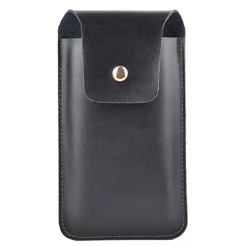 Мужская поясная сумка, спортивный универсальный кожаный ремень, воловья кожа