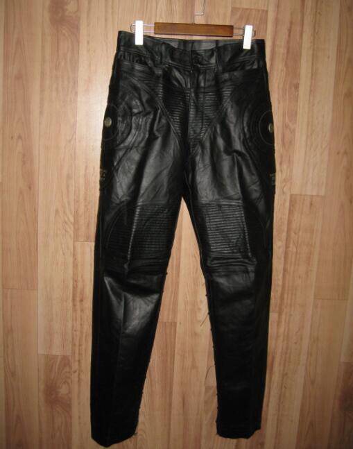 Pantalon cuir homme - Ref 1491463 Image 8