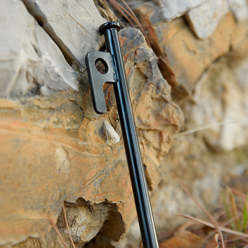 Outdoor thick camping big tent steel nail nail 30CM extended canopy windbreak nail beach nail fixed camp nail