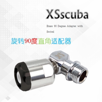 USA XS SCUBA diving accessories 90 degree rotary joint regulator Two-stage low pressure rotary joint