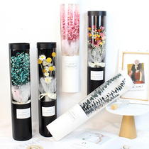 Flower Silo Natural Dry Flowers Nordic Simplicity Joins Net Red Wall Face Decoration Desktop Placement Evergreen Flower Shooting