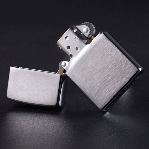zippo Оригинальная ветрозащитная зажигалка, мужской матовый классический песок на керосине