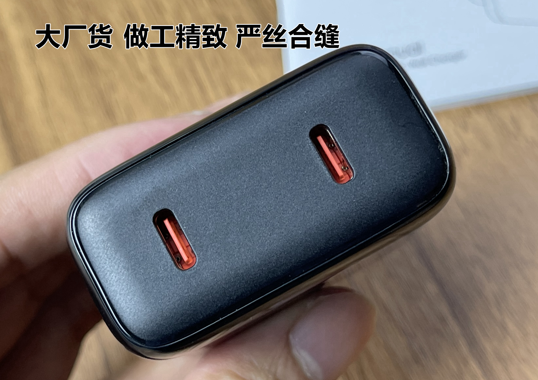 WEMISS European Standard Dual USB PD Fast Charge 20W*2 Dual Port PPS QC4 FCP Foreign Trade Inventory