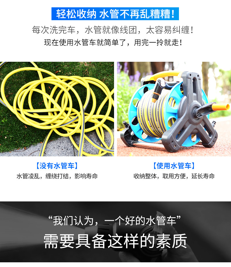 志通 高压家用洗车水枪工具套装 图4