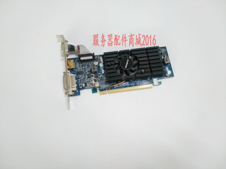 GIGABYTE GV-N210TC-512I REV: 1.1 PCI-E original disassembly machine
