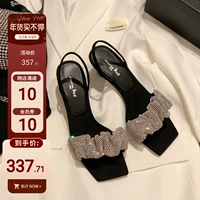 Модная высокая обувь, летние сандалии, яркий броский стиль