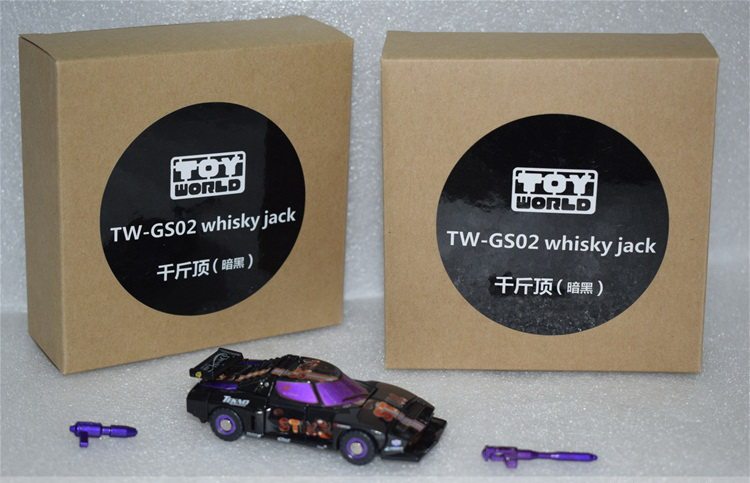 Deformed toy ToyWorld TW GS-02B dark black jack Whisky Jacks small proportions