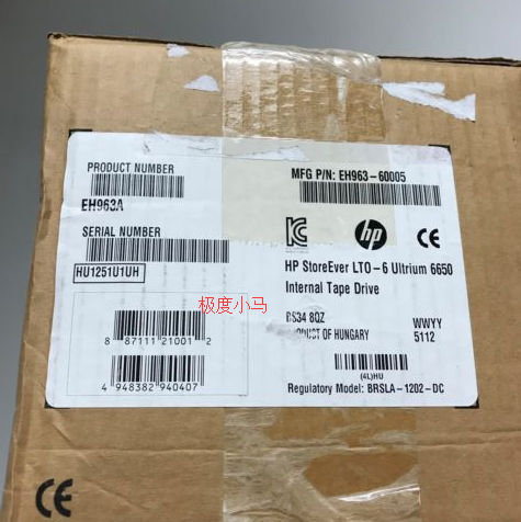 HPE StoreEver ITO-6 Ultrium 6650 Tape Recorder EH963A EH963-60005