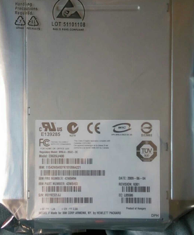 IBM server cassette tape machine IBM 80160 GB USB connector built in tape machine 39M5636